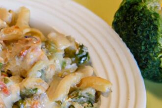 Deliciously Creamy Chicken & Broccoli Pasta Bake Recipe