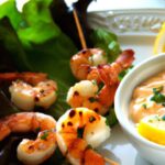 Zesty Lemon Butter Shrimp Skewers: A Flavorful Feast