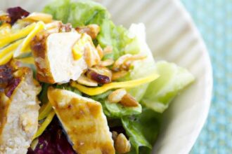 Crisp Asian Chicken Salad with Zesty Sesame Dressing Delight