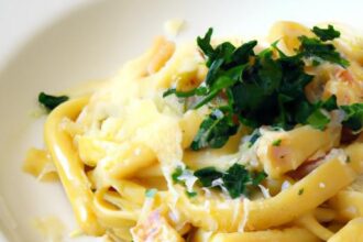 Warm Caesar Pasta Twist: Hot, Creamy, and Comforting!