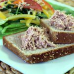 Timeless Tuna Salad Served on Hearty Whole Grain Bread