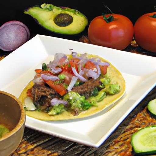 Savor the Flavors: Beef Tacos with Fresh Guacamole & Salsa