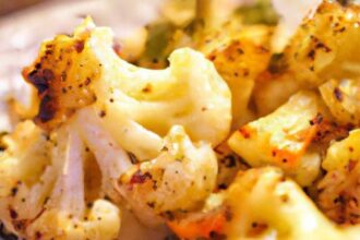 Keto Roasted Garlic Cauliflower: Flavorful Low-Carb Delight