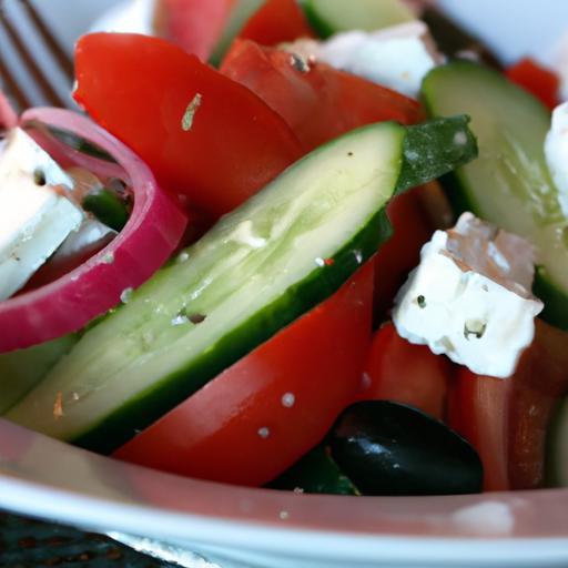 Fresh Flavors: How to Make Cucumber Tomato Feta Salad
