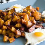 Spice Up Breakfast: Chipotle Sweet Potato Hash with Eggs