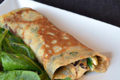 Savor the Flavor: Irresistible Mushroom & Spinach Crepes