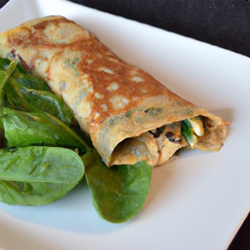 Savor the Flavor: Irresistible Mushroom & Spinach Crepes