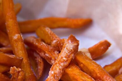 Golden Crunch: Mastering Crispy Sweet Potato Fries with Ketchup