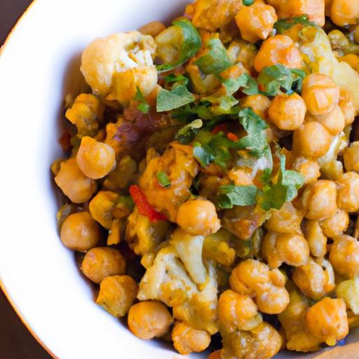 Wholesome Cauliflower and Chickpea Curry: A Flavorful Delight
