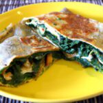 Delightful Vegan Spinach & Mushroom Crepes: A Savory Treat