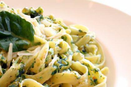 Creamy Avocado Pasta Sauce: A Fresh Twist on Dinner