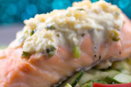 Deliciously Stuffed Salmon: A Flavor-Packed Seafood Delight