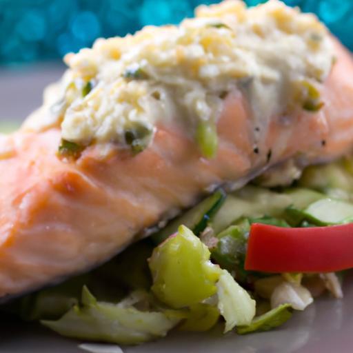 Deliciously Stuffed Salmon: A Flavor-Packed Seafood Delight
