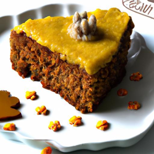 Butternut Bliss: Vegan Cake Delight in Food Magazine