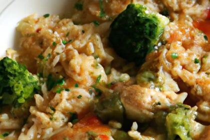 Hearty Chicken and Rice Casserole: Comfort in Every Bite