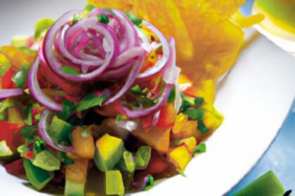 Zesty Mango & Cucumber Salad with a Refreshing Lime Twist
