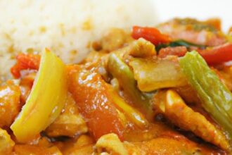 Savor Taiwan’s Spicy Ground Chicken Stir Fry Delight