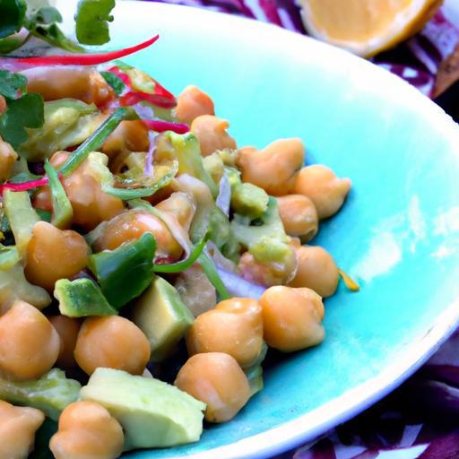 Creamy Avocado Chickpea Salad: A Nutritious Delight