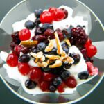 Layered Delight: Greek Yogurt Parfait with Nuts & Berries