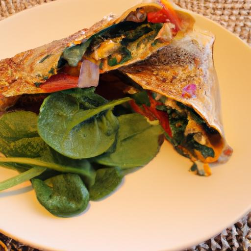 Delicious Vegan Spinach & Mushroom crepes: A Wholesome Treat