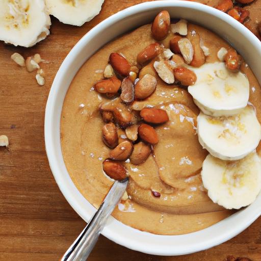 Power-Packed Peanut Butter & Banana Smoothie Bowl Recipe