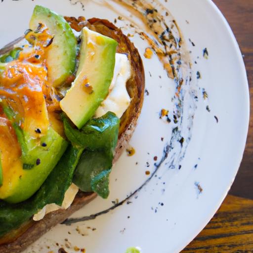 Golden Roast Meets Creamy‍ Green:‌ Sweet Potato Avocado Toast