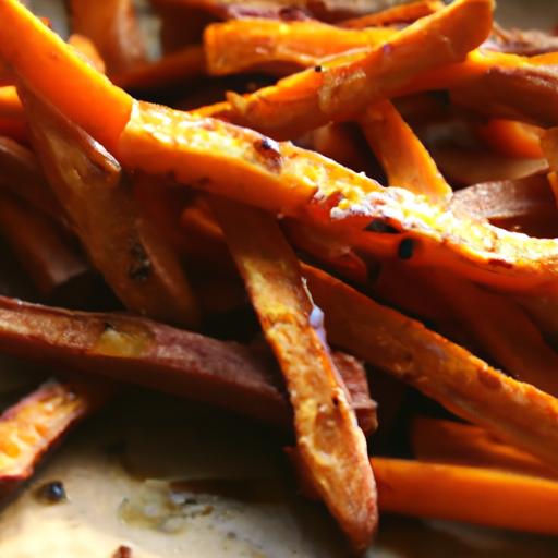 Golden Crispy Baked Sweet Potato fries: A Healthy Twist