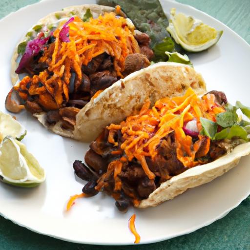Hearty Sweet Potato & Black Bean Tacos: A Flavorful Feast