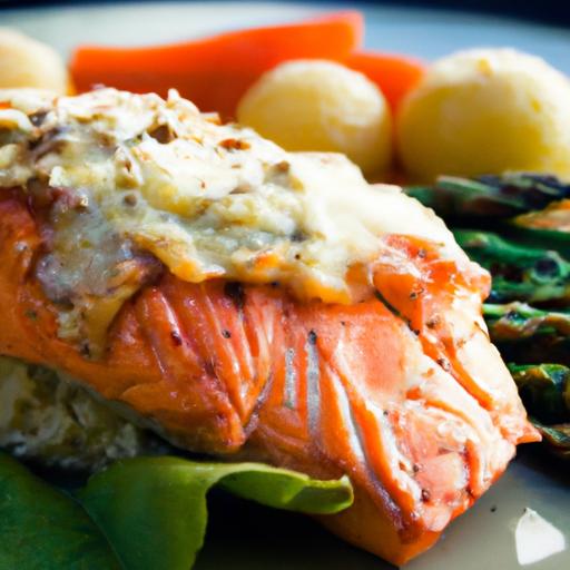 Deliciously Stuffed Salmon: A Flavor-Packed Seafood Delight