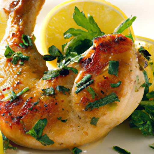 Bright and Bold: Zesty Lemon Herb Grilled Chicken Thighs
