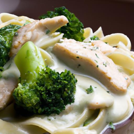 Creamy chicken & Broccoli Alfredo: A Comfort Food Classic