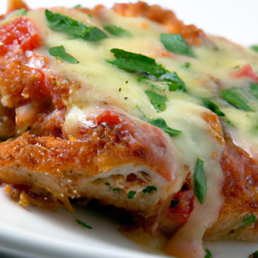Crispy Baked Chicken Parmesan: A Marinara ⁣Masterpiece