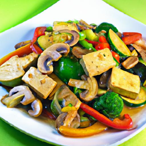 Sizzling Veggie Stir-Fry with Tofu: A Healthy Delight