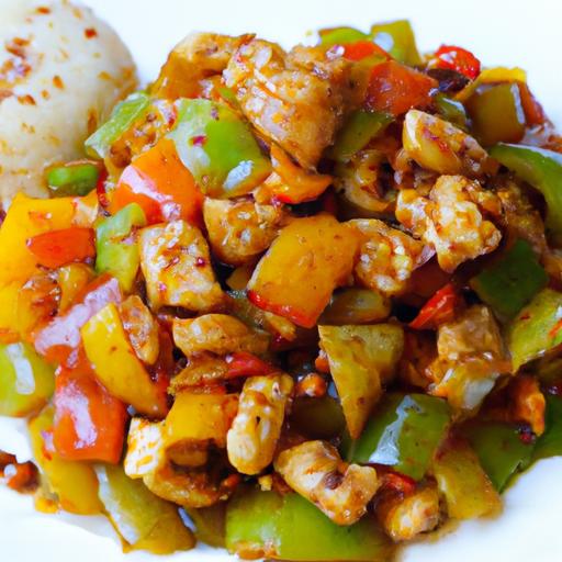 Savor Taiwan's Spicy Ground Chicken Stir Fry Delight