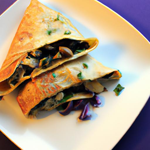 Delightful Vegan Spinach & Mushroom Crepes: A Savory Treat