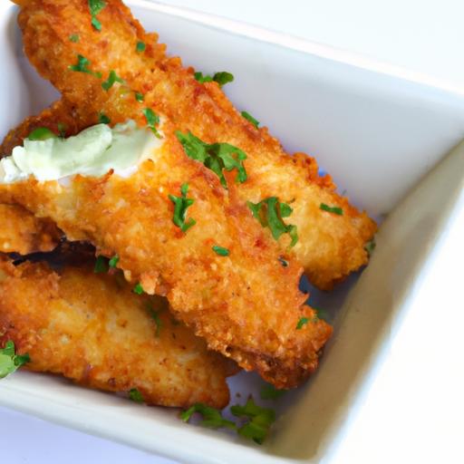 Crispy⁤ Homemade Fish Sticks with Classic Tartar Sauce Recipe