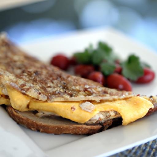 Fluffy⁣ Feta Cheese omelette: A⁣ Mediterranean Breakfast ‍Delight