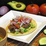 Savor the Flavors: Beef Tacos with Fresh Guacamole & Salsa