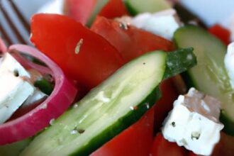 Fresh Flavors: How to Make Cucumber Tomato Feta Salad