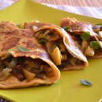 Delicious Vegan Spinach & Mushroom Crepes: A Wholesome Treat