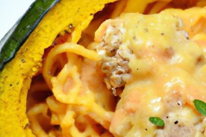 Spaghetti Squash with Keto Meatballs: Low-Carb Comfort Feast