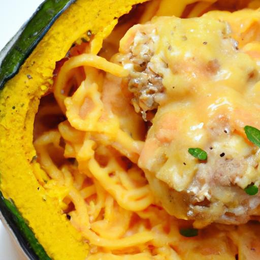 Spaghetti Squash with Keto Meatballs: Low-Carb Comfort Feast