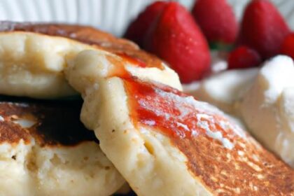 Fluffy Ricotta Pancakes: A Creamy Twist on Breakfast Classics