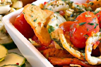 Crunchy Veggie Chips Paired with Zesty Garlic Dip Delight