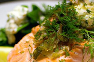Savor Grilled Salmon with Zesty Lemon Dill Butter Bliss