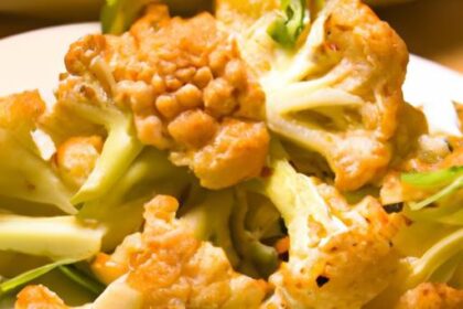 Fiery Low-Carb Roasted Cauliflower: A Bold Veggie Treat