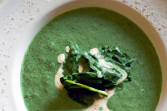 Velvety Cream of Spinach Soup: A Nutritious Green Delight