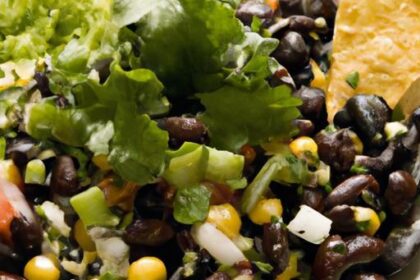 Zesty Mexican Black Bean and Corn Salad: Fresh Flavor Fusion