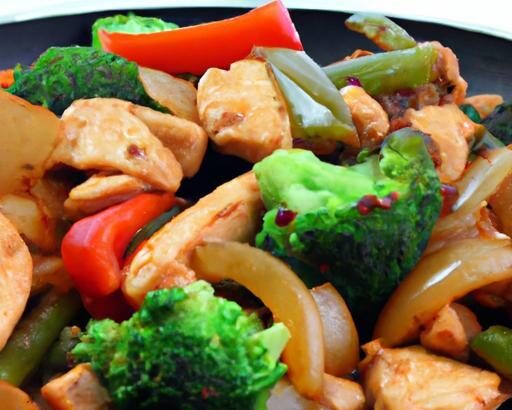 Wholesome Gluten-Free Chicken & Veggie Stir-Fry Delight