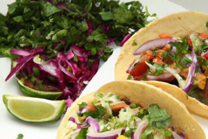 Tasty Vegetarian Tacos: A Colorful Twist on Classic Flavors